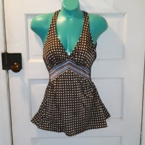 Vintage 1970s Jantzen one piece bathing suit